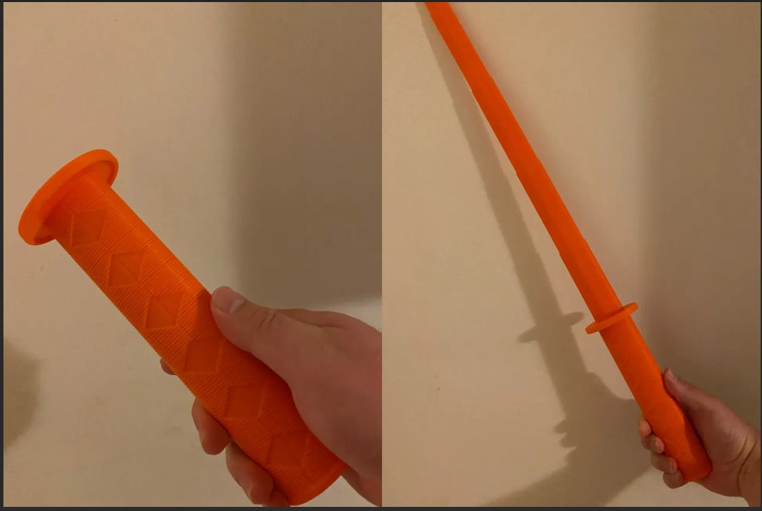 collapsible sword